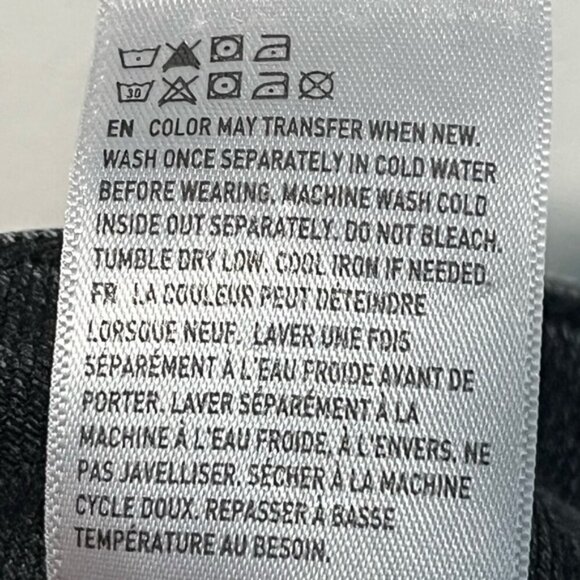 American Eagle Men’s AirFlex 360 Black Distressed Jeans Size 30x32 - Picture 10 of 14